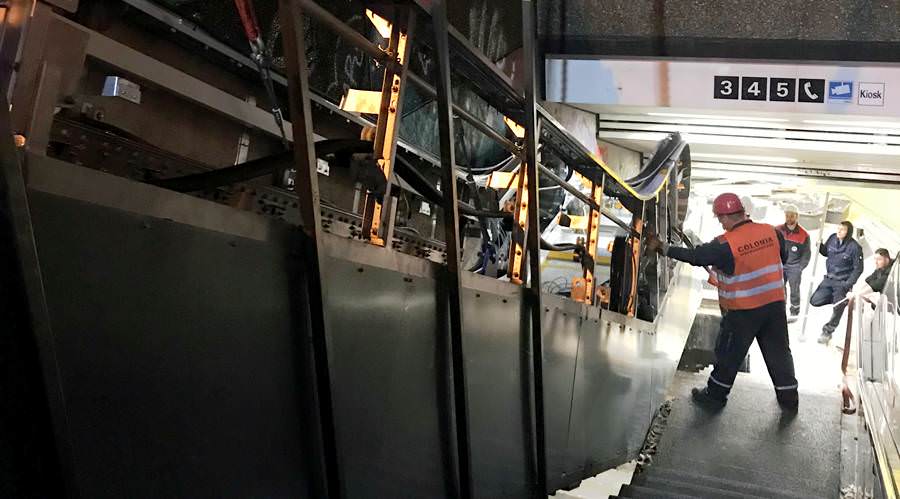品牌實力鑄造歐洲經典-德國科隆地鐵大高度公交型自動扶梯項目順利交付安裝